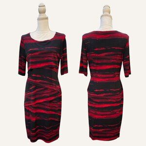 Black and red dress / Size 10